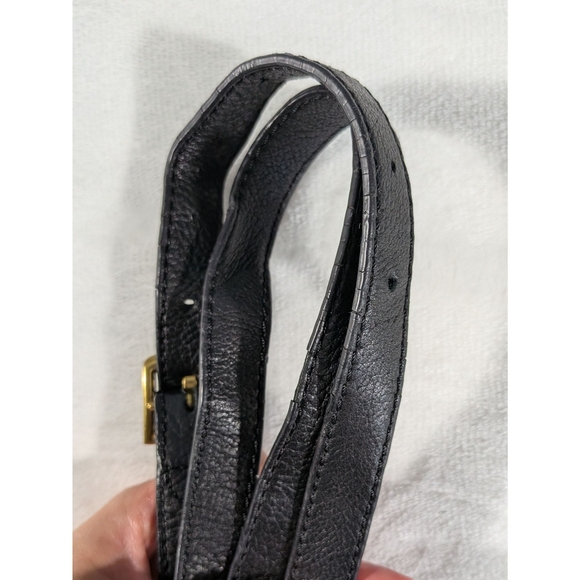 J Crew 100% Leather Black Brompton Convertible Crossbody Shoulder Tote Bag - Picture 16 of 16